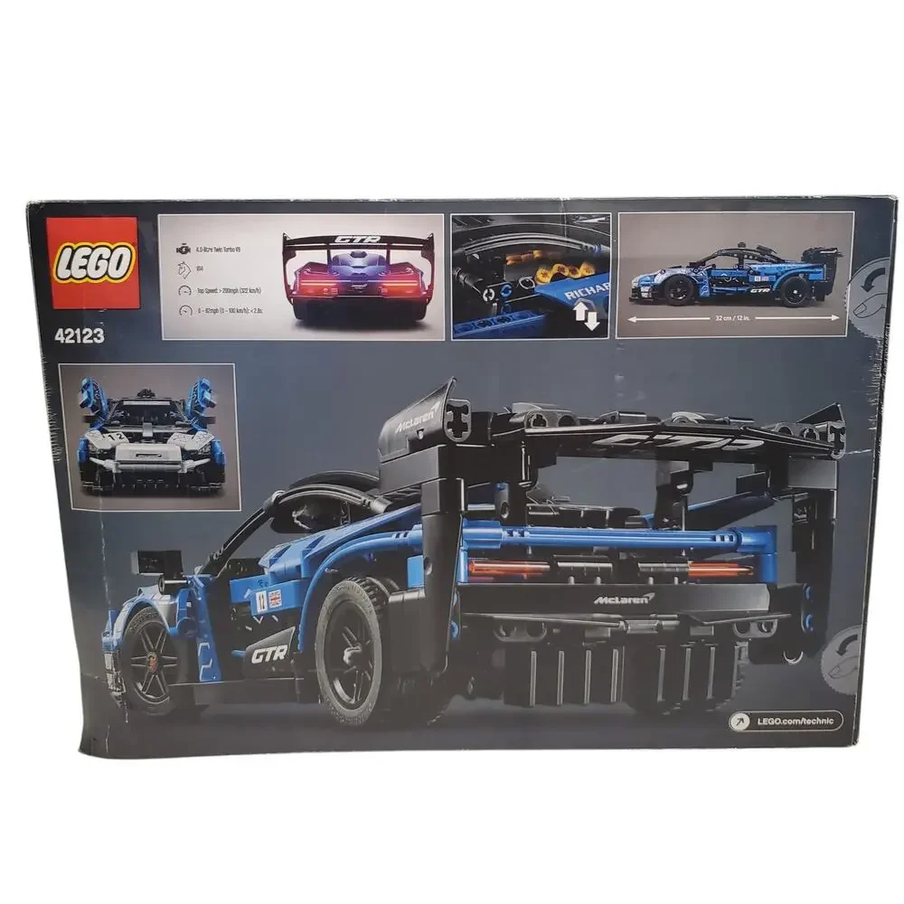 LEGO Technic McLaren Senna GTR 42123 Model Building Kit 830 Pieces NEW RETIRED - Picture 9 of 11